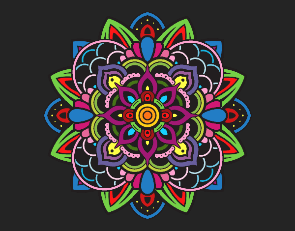 Mandala decorativa