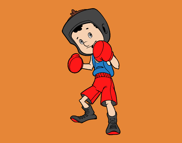 Niño boxeador