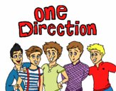 Dibujo One Direction 3 pintado por 1DZquad