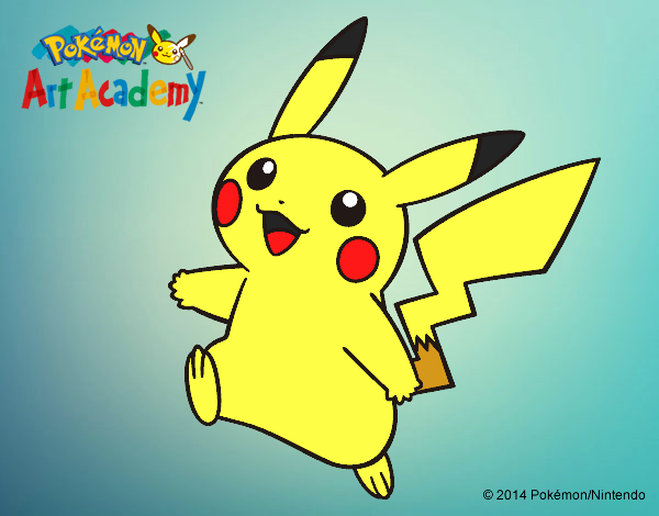 Pikachu en Pokémon Art Academy