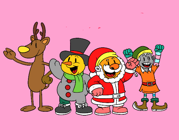 Santa Claus y sus amigos