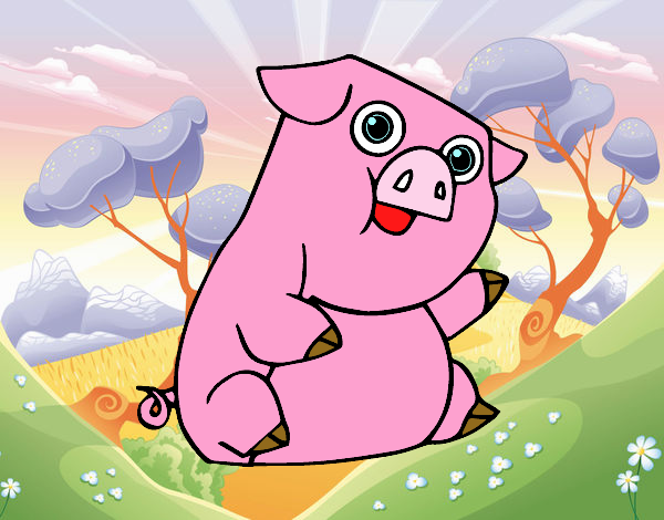 el cerdo feliz