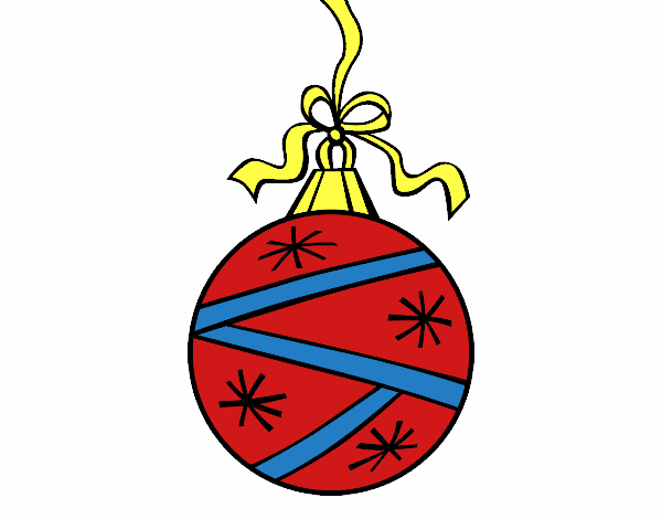 Una bola de Navidad