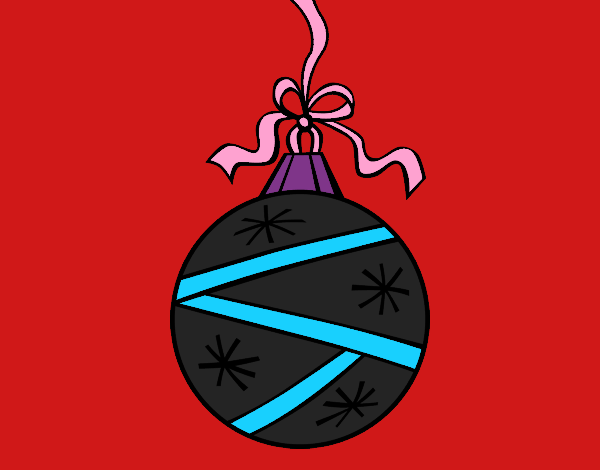 Una bola de Navidad