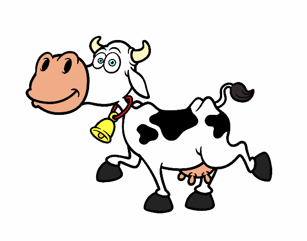 Dibujo Vaca lechera 1 pintado por 1DZquad