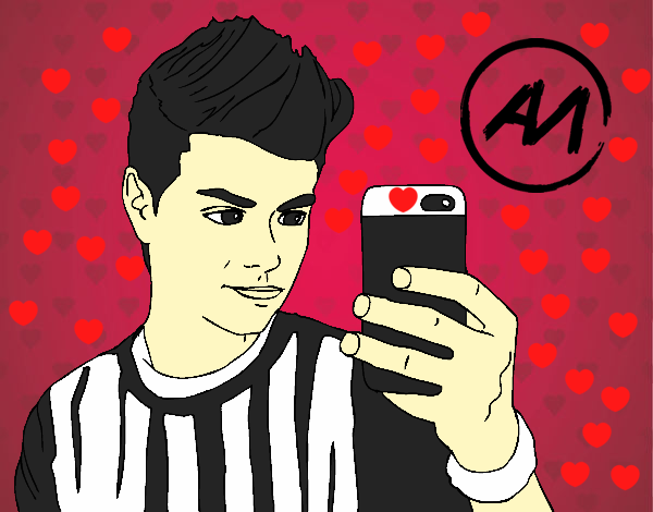 Abraham Mateo selfie