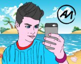 Abraham Mateo selfie