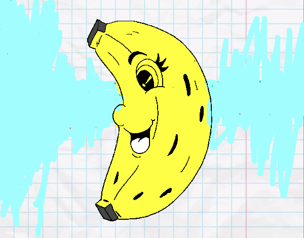 Banana feliz