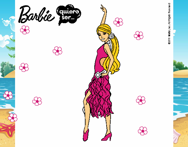 Barbie flamenca