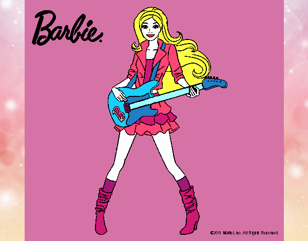 Barbie guitarrista