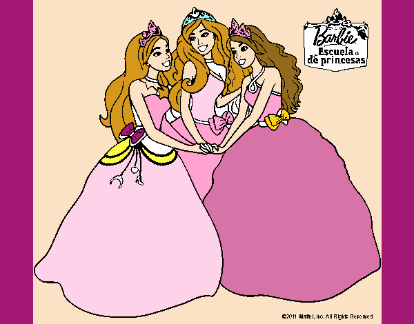 Barbie y sus amigas princesas