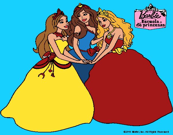 Barbie y sus amigas princesas