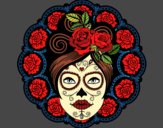 Calavera mejicana femenina