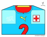 Camiseta del mundial de fútbol 2014 de Suiza