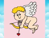 Dibujo Cupido 3 pintado por andy2016