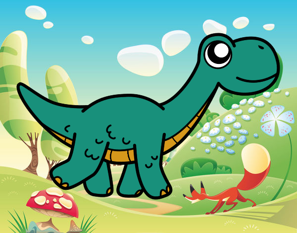 Diplodocus feliz