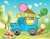 Food truck de helados