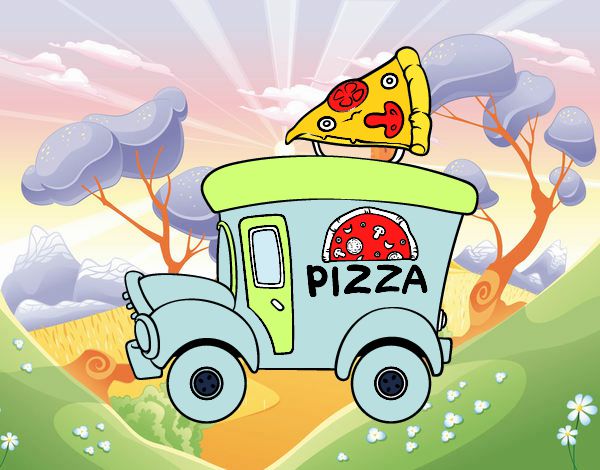 Food truck de pizza