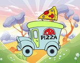 Food truck de pizza