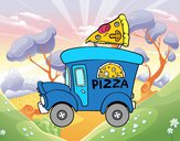 Food truck de pizza