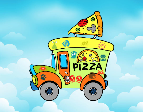 Food truck de pizza