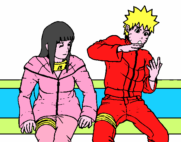 Hinata y Naruto