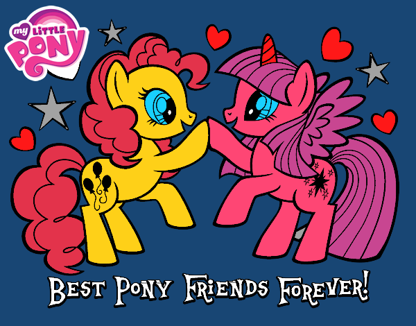 Mejores Pony Amigas para siempre