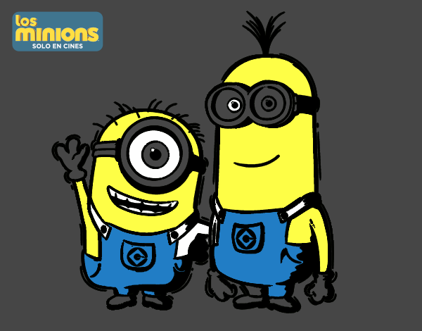 Minions - Carl y Kevin