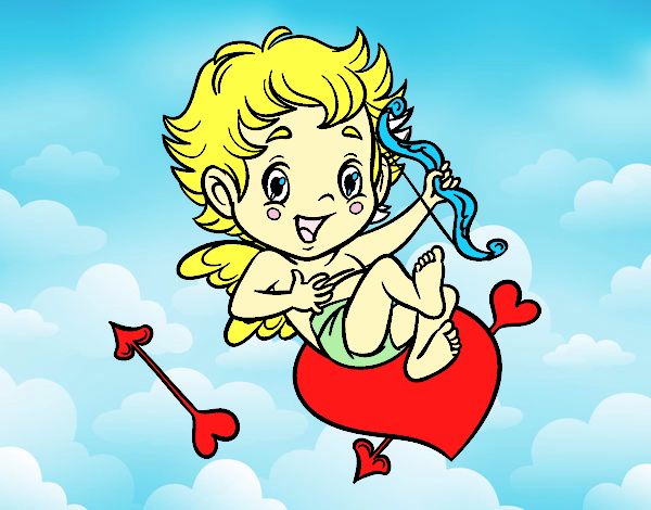 Dibujo Niño Cupido pintado por LunaLunita