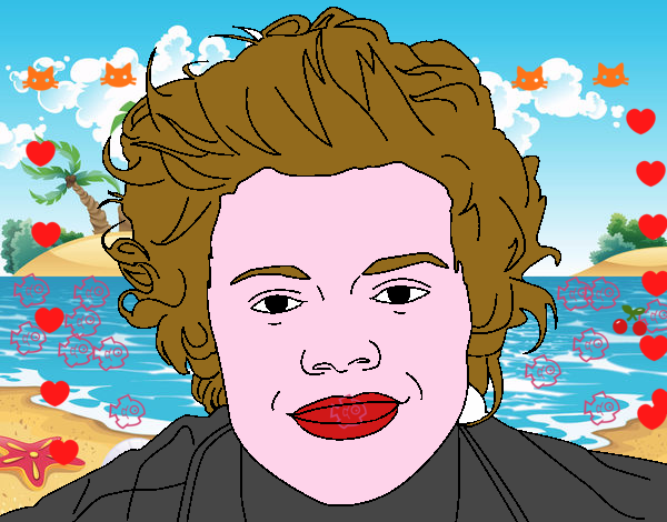 Retrato de Harry Styles