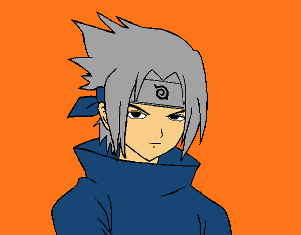 Sasuke enfadado