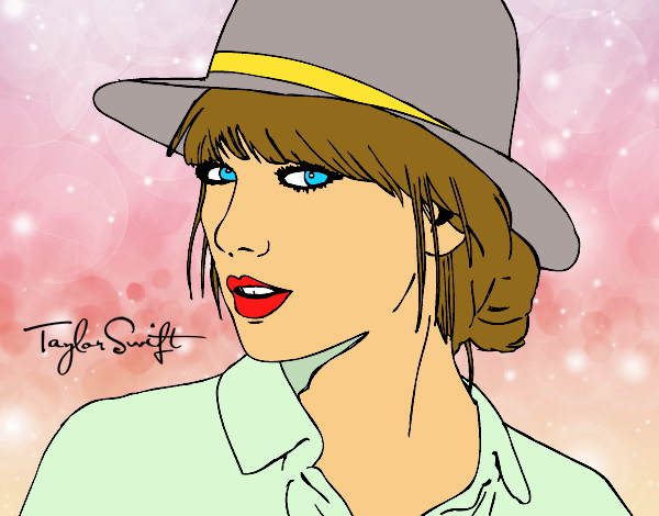 Taylor con sombrero