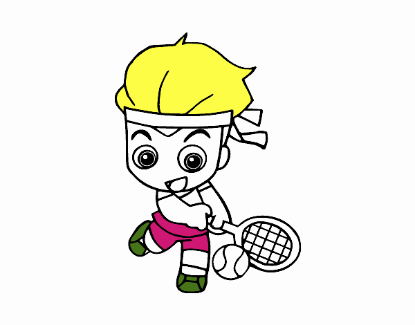 Dibujo de Tenis pintado por en Dibujos.net el día 13-01-16 a las 03:09: