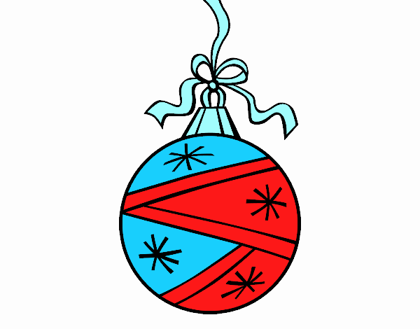 Una bola de Navidad