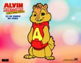 Dibujo Alvin de Alvin y las Ardillas pintado por JUANCHUX