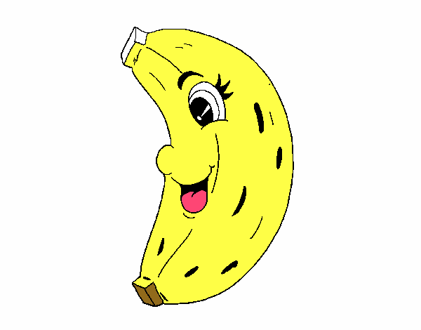 Banana feliz