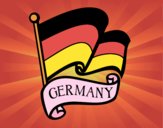 Dibujo Bandera de Alemania pintado por kevin-dpc