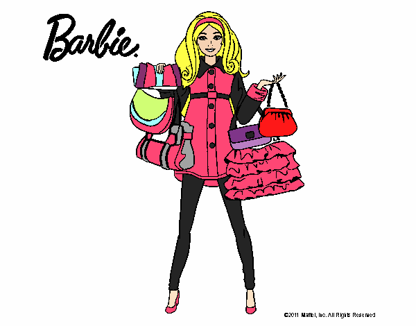 Barbie de compras