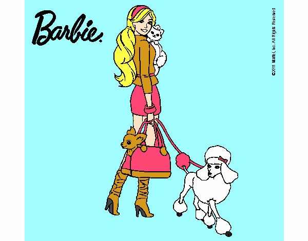 Barbie elegante