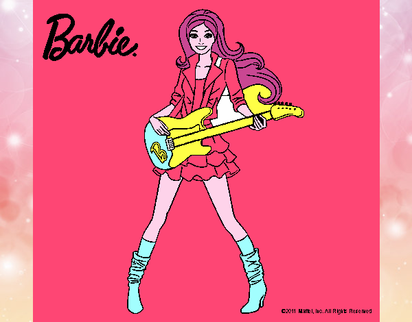 Barbie guitarrista