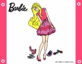 Barbie y su colección de zapatos