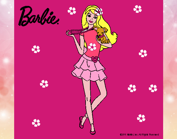 Barbie y su mascota