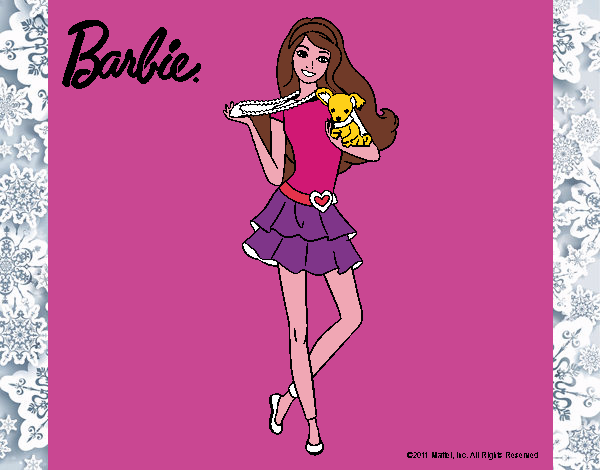 Barbie y su mascota