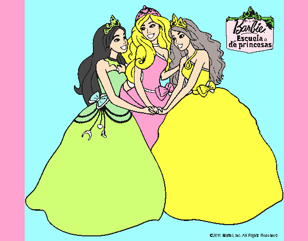 Barbie y sus amigas princesas