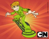 Ben 10 skateboard