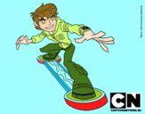 Ben 10 skateboard