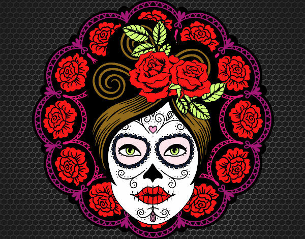 Calavera mejicana femenina