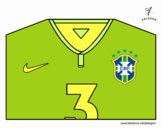 Dibujo Camiseta del mundial de fútbol 2014 de Brasil pintado por ALALALAL15