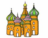 Dibujo Catedral de San Basilio de Moscú pintado por ekaina