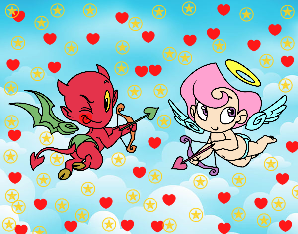 Diablo y cupido